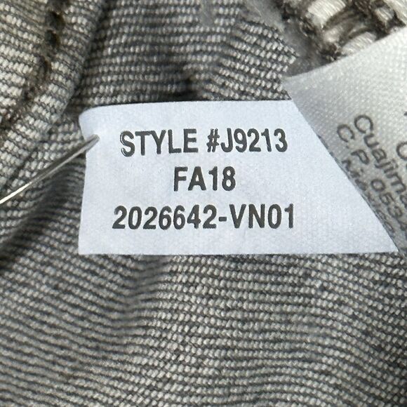 J. Crew Toothpick Skinny Leg Jeans Women 30T Gray Polka Dot Pockets Stretch K47 - Picture 9 of 16